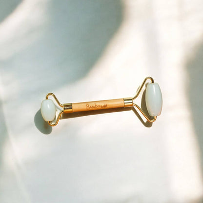 Bamboo Dual Facial Roller - Opalite Stone