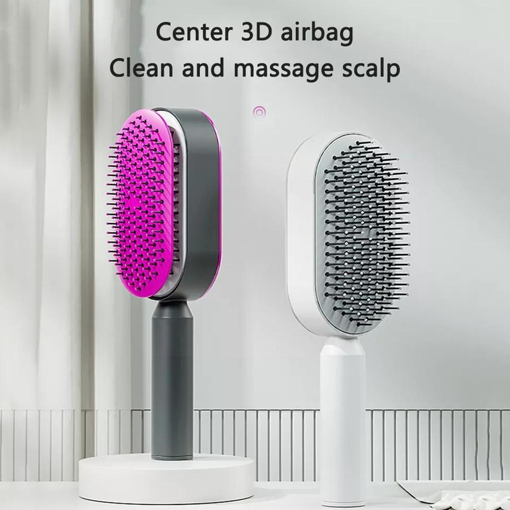 3D Self-Cleaning Hair Brush