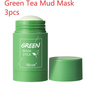 Green Tea and Eggplant Solid Cleansing Mask