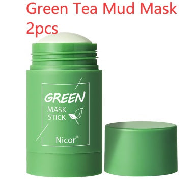 Green Tea and Eggplant Solid Cleansing Mask