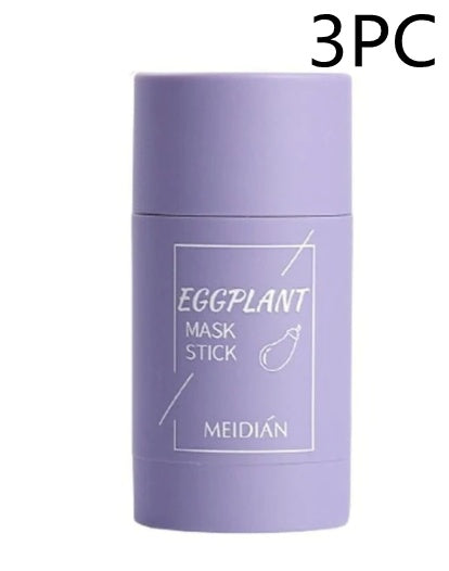 Green Tea and Eggplant Solid Cleansing Mask